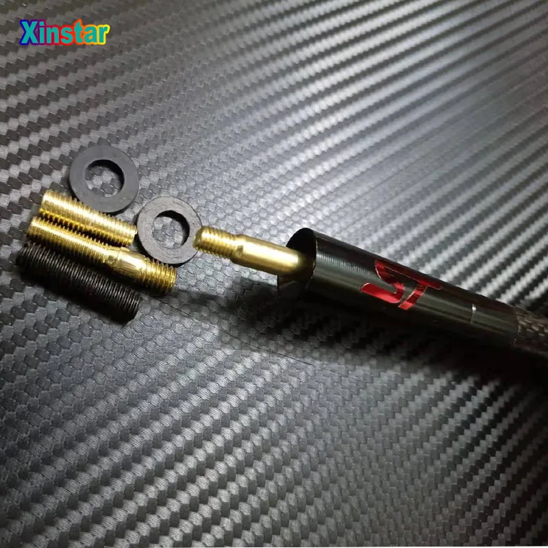 12 см длинное углеродное волокно ST автомобильная антенна Наклейка для Ford |