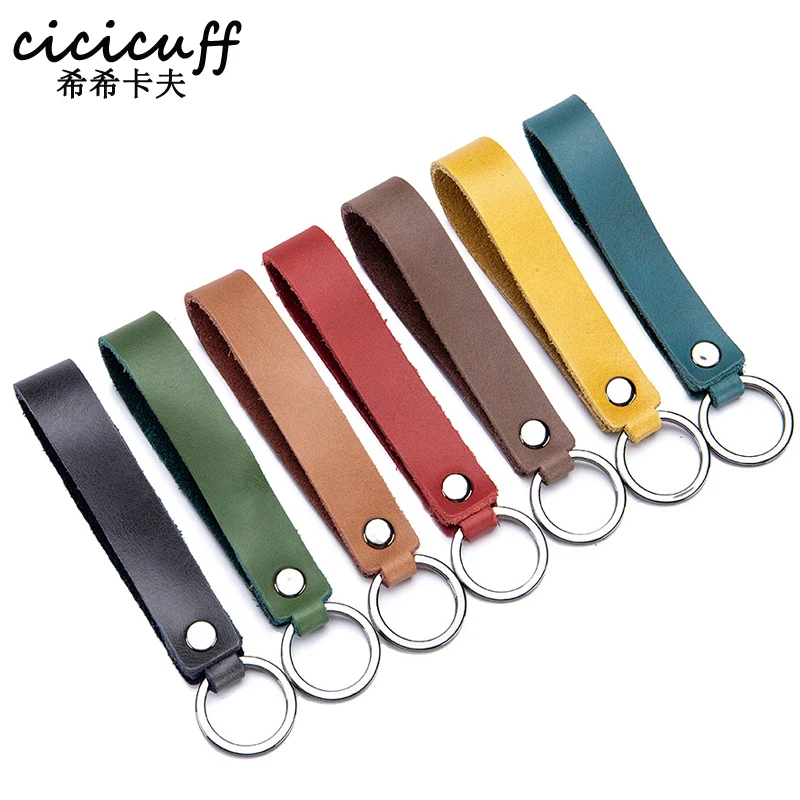 

Car Accessories Key Chain Car Keychain Leather Key Ring Doorlock Access Control Tags Keyfob Tokey Tag Card Case U Disk Hang