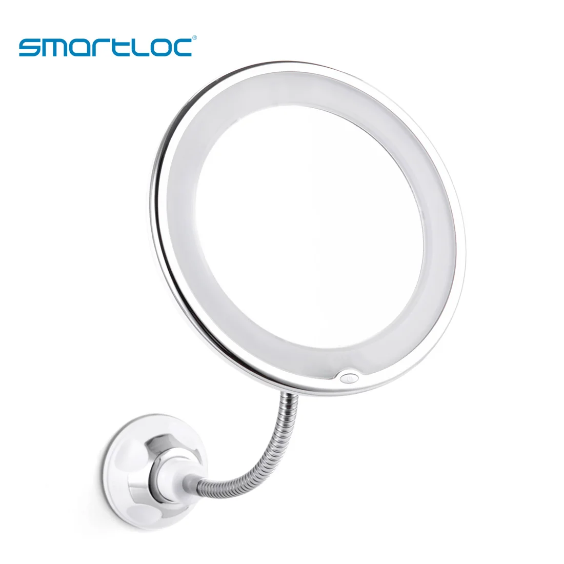 7Inch Smartloc Выдвижной светодиодный 10X увеличительное настенное зеркало для ванной комнаты настенный светильник туалетный Макияж Зеркало для ванной - Цвет: 7Inch