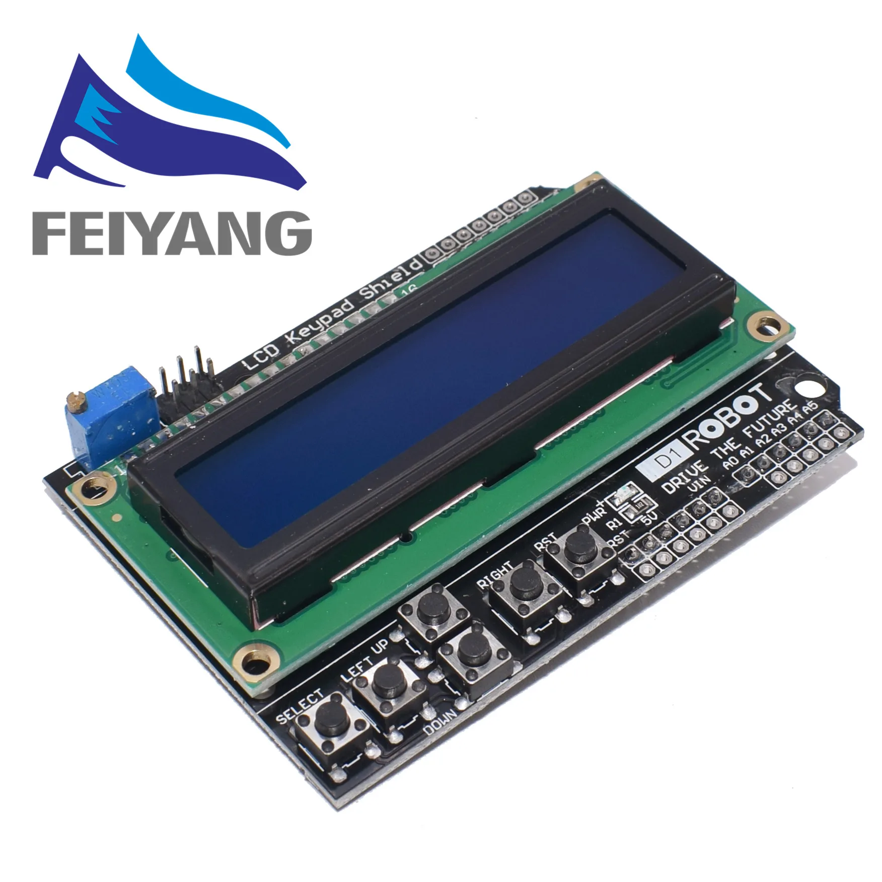 10 шт. 1602 ЖК-дисплей модульная клавиатура Щит Duemilanove 16*2 lcd 1602