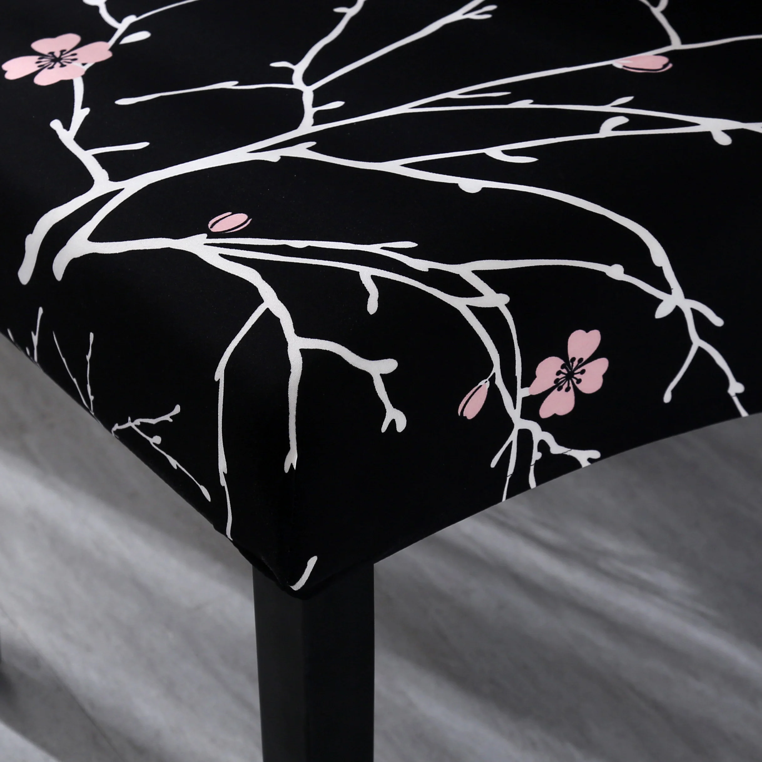 Полосатый стул ресторан упругое сиденье Чехол для стула ресторана Дома Офиса