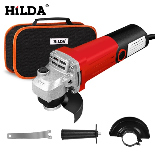 JM05 HILDA 1100 Вт угловая шлифовальная машина электрический шлифовальный станок Электроинструмент шлифовальный станок - Цвет: JM05