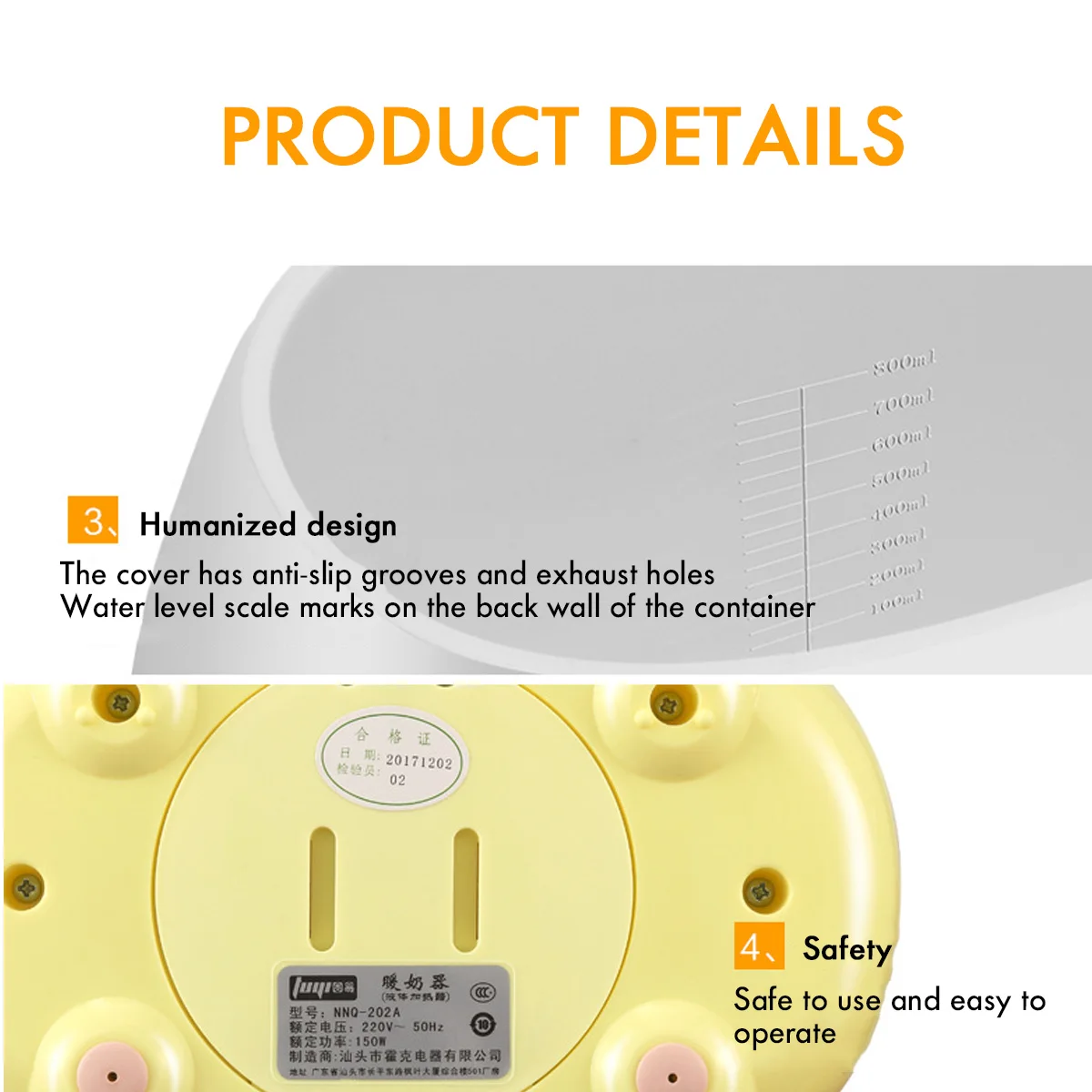 

Baby Feeding Bottle Warmer Heater Babyfood Warm Universal Bottle sterilizer Marm Milk BPA Free Electric Warmer Milk Food