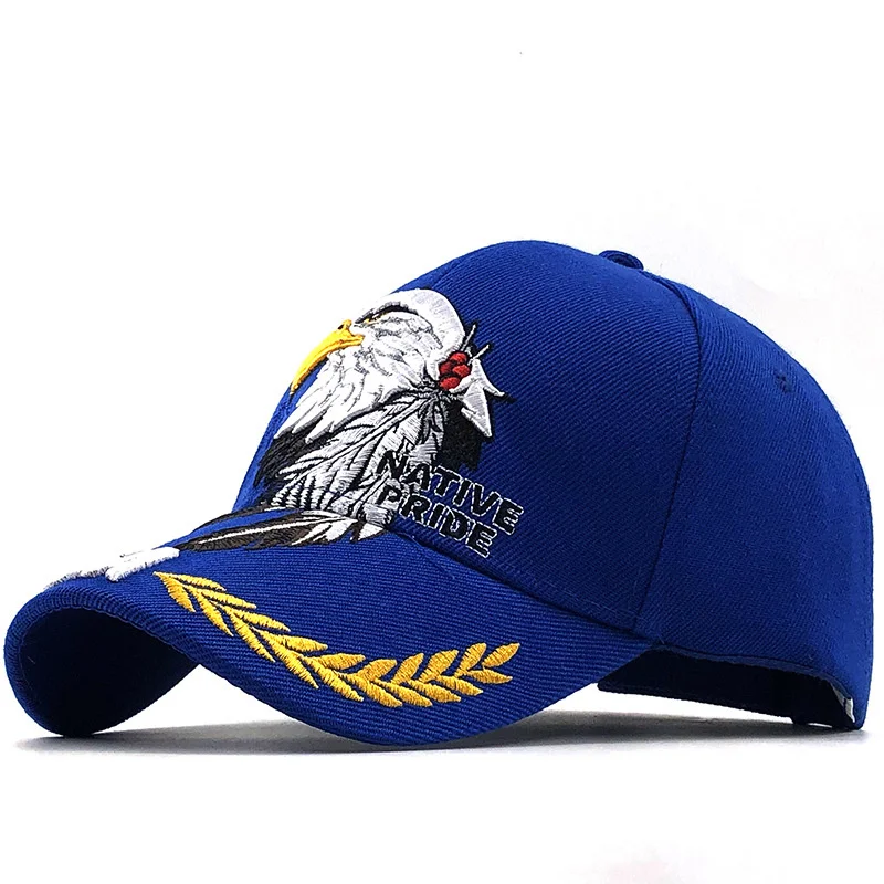 Patriotic American Eagle And American Flag Baseball Cap Usa 3d Embroidery