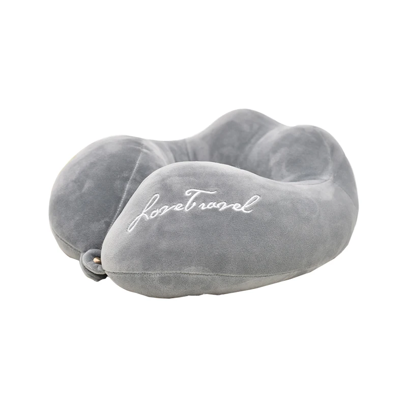 MIHE U-образная подушка для шеи с пенным наполнителем эффектом памяти мягкое