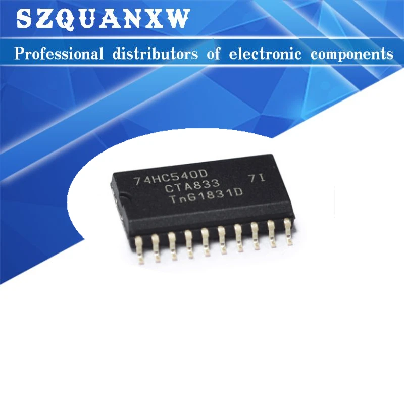 10 шт. 74HC540 SOP-20 SN74HC540DWR HC540 74HC540D SOP20 7,2 мм SOIC-20 SOIC20 SMD новый и оригинальный чипсет IC