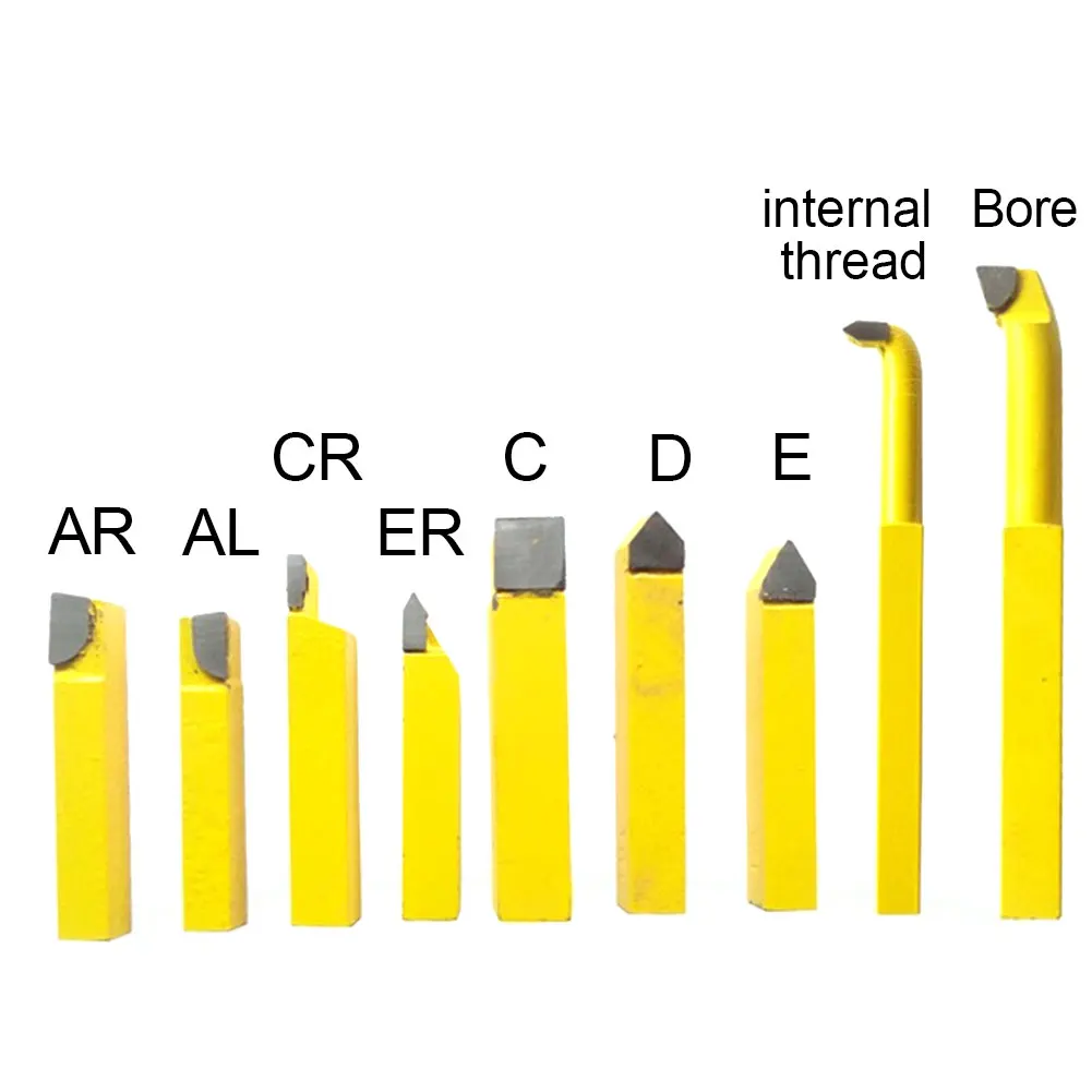 9 шт. сплав Твердосплавный Наконечник резак с наконечниками токарно винторезный