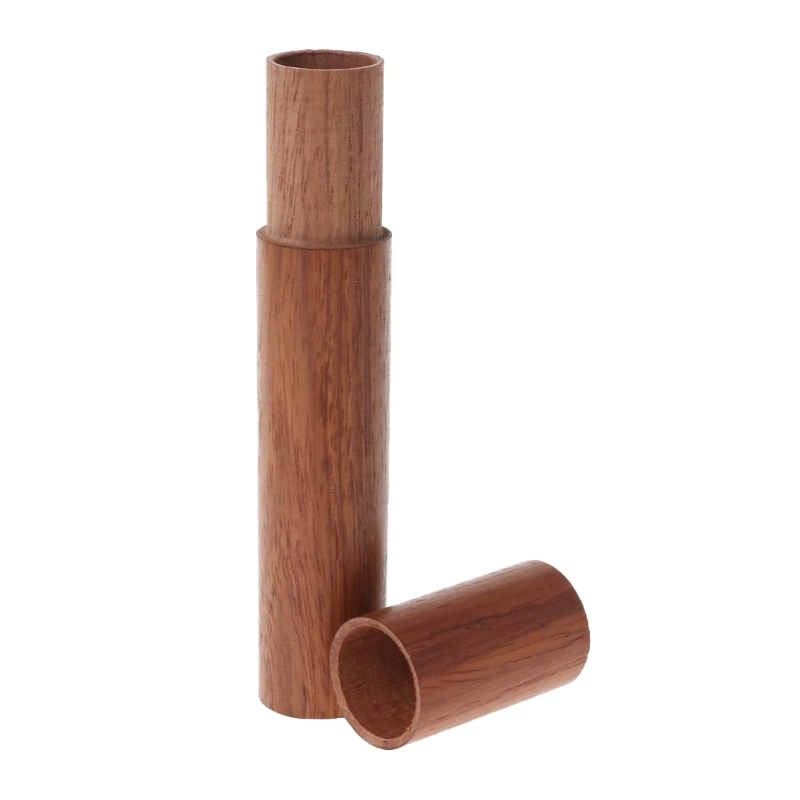 

Natural Wood Wooden Incense Stick Tube Holder Home Fragrances For Sleep Health D0AC