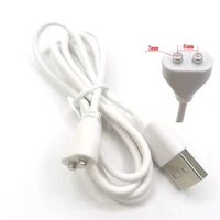 2pin 6mm magnetic charging cable center spacing magnet suctio usb power charger for beauty instrument smart device