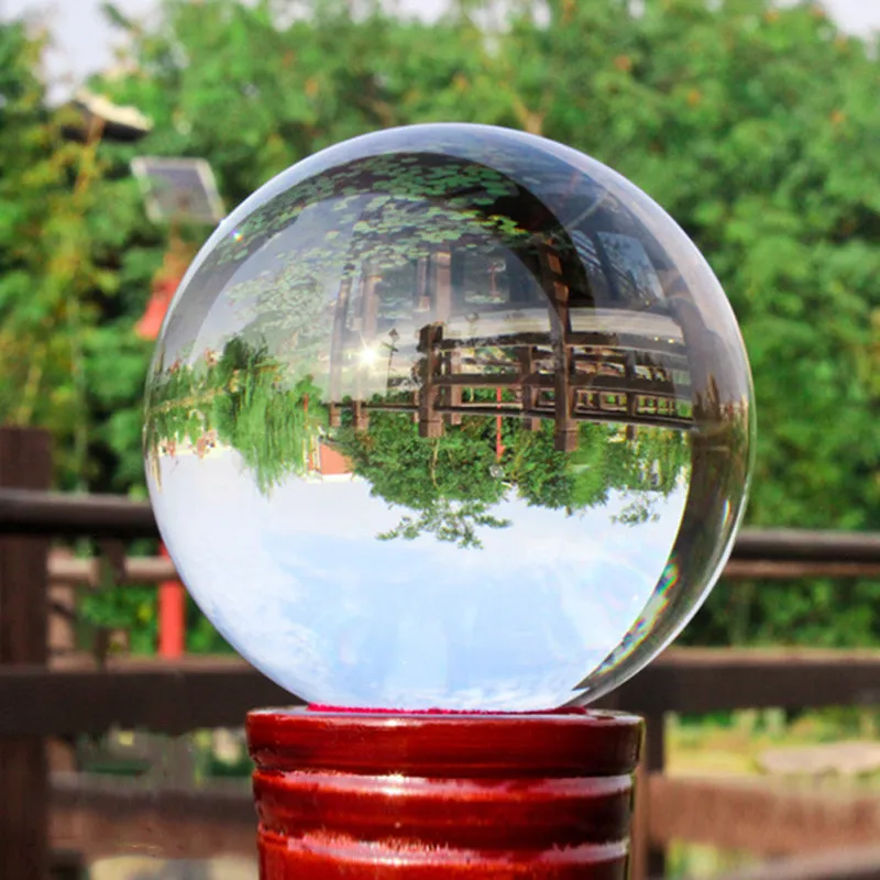 100 мм/10 см хрустальный шар с жонглированием ультра прозрачный 100% акриловый для