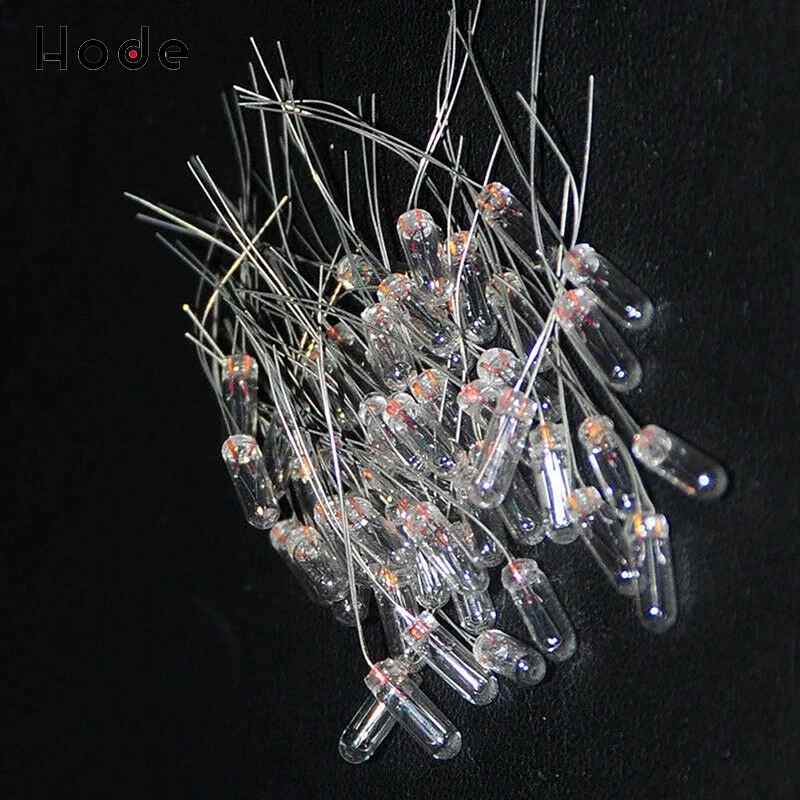 20 шт. ультра яркие лампы накаливания 12 В 3 мм Лампа лампа из вольфрама|Детали и