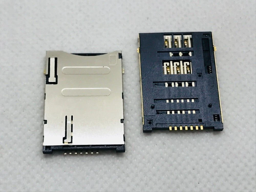 

7PIN iPad Panel Big SIM Card Holder Adapter Reader Push-push Type Smartphone Motherboard Flex Cable Repair Accessory Laptop FFC