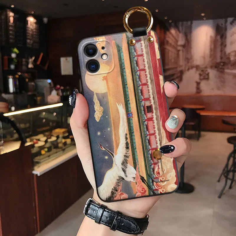 

Wristband Embossed Soft Phone Case For Xiaomi9 9pro CC9 Max2 3 Mix2 3 Wristband Cases Shell For Xiaomi Note2 3 Play Mobile Shell