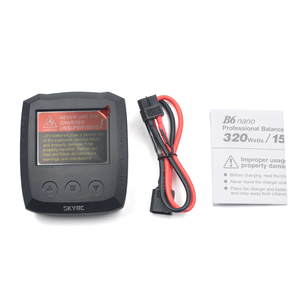 SKYRC B6 nano Smart Balance Charger/Dis charger APP Control для LiPo LiHV LiFe Lilon NiCd NiMH Радиоуправляемый Дрон
