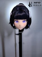nfd018customize full head quality femalegirl resin japanese anime cartoon character kig cosplay kigurumi mask crossdress doll