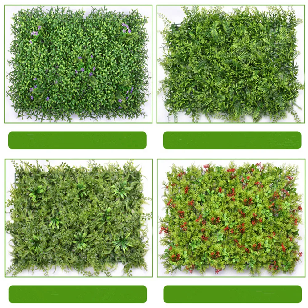 Искусственная трава 4 шт. искусственная стена для вечеринки трава|Искусственный