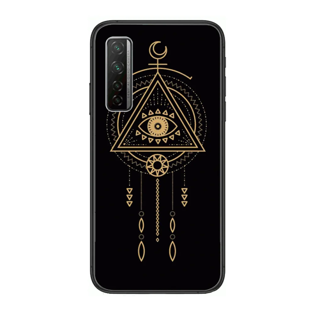 

Luxury Lucky eye blue evil eye Phone Case For Huawei Nova p10 lite 7 6 5 4 3 Pro i p Smart ZBlack Etui 3D Coque Painting Hoesj
