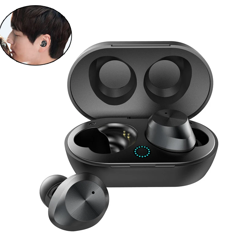 Newly Bluetooth Earphone Waterproof Mini Wireless Headset Touching Control Headphone for Sport 999 | Электроника