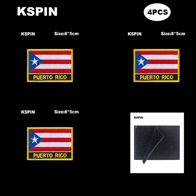 Прямоугольные значки с крючком и петлей в Канаде повязка на руку 3D наклейка