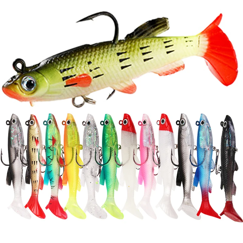 Рыболовные приманки Мягкая приманка воблеры искусственная 12 г силиконовая для