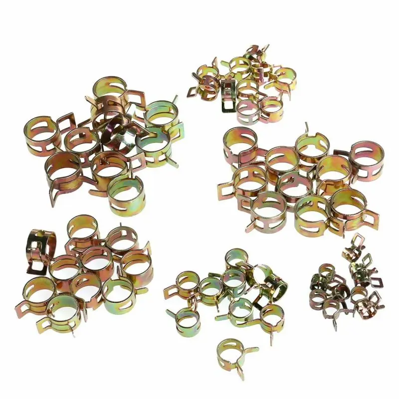 65MN пружинная сталь 6 размеров авто пружинный зажим для топливного масла шланг