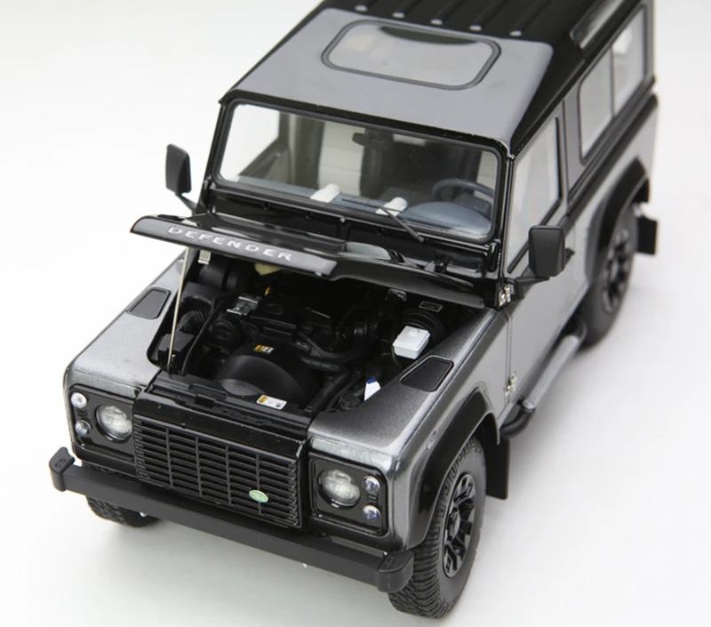 1:18 1990 защитник короткой оси версия вне-модель дорожного транспортного средства литья под давлением сплав моделирование ретро автомобиль произведение искусства Коллекция поклонников подарки