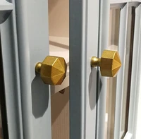 1pc pure copper knobs cabinet door knob handles dresser pulls drawer pull handles antique brass rustic kitchen cupboard knobs