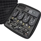 Сигнализация для ловли карпа 4 + 1 С ЖК-дисплеем и свингер B1203S рыбалка аксесуары