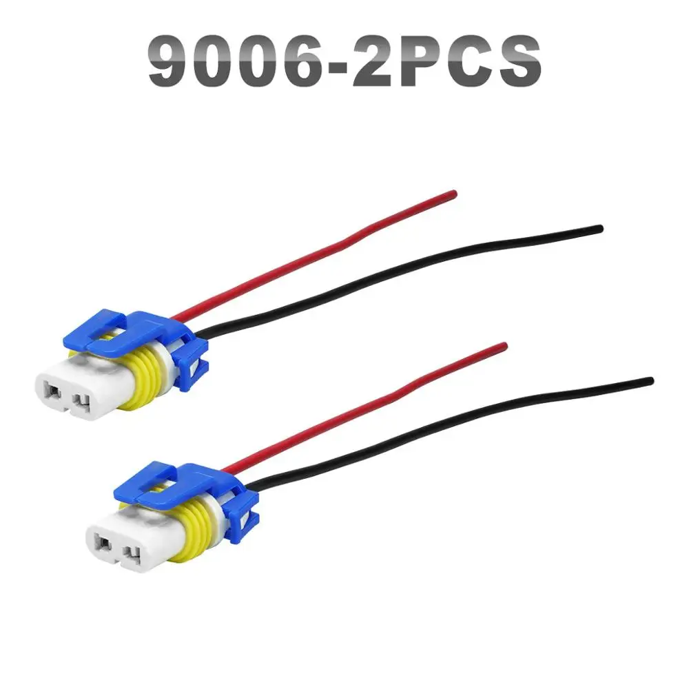 Керамический гнездовой соединительный провод JGAUT 10 шт. H4 H7 9005 HB3 9006 HB4 сменный