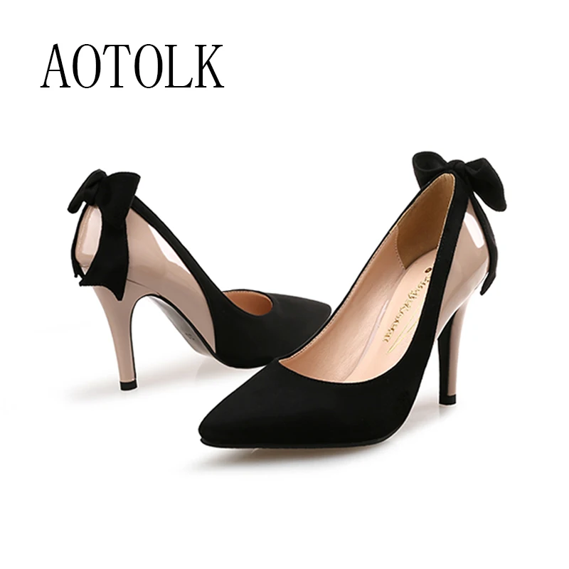 Туфли-лодочки женские на высоком каблуке Классическая Повседневная обувь без