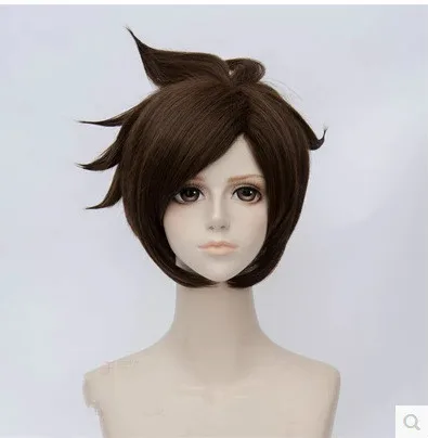Игровой OW Tracer Lena Oxton 30 см коричневый термостойкий синтетический аксессуар для