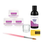 Акриловая пудра Coscelia, искусственная акриловая жидкость, мономер, резьба, порошок для ногтей, Кристальные инструменты, набор для наращивания ногтей для начинающих