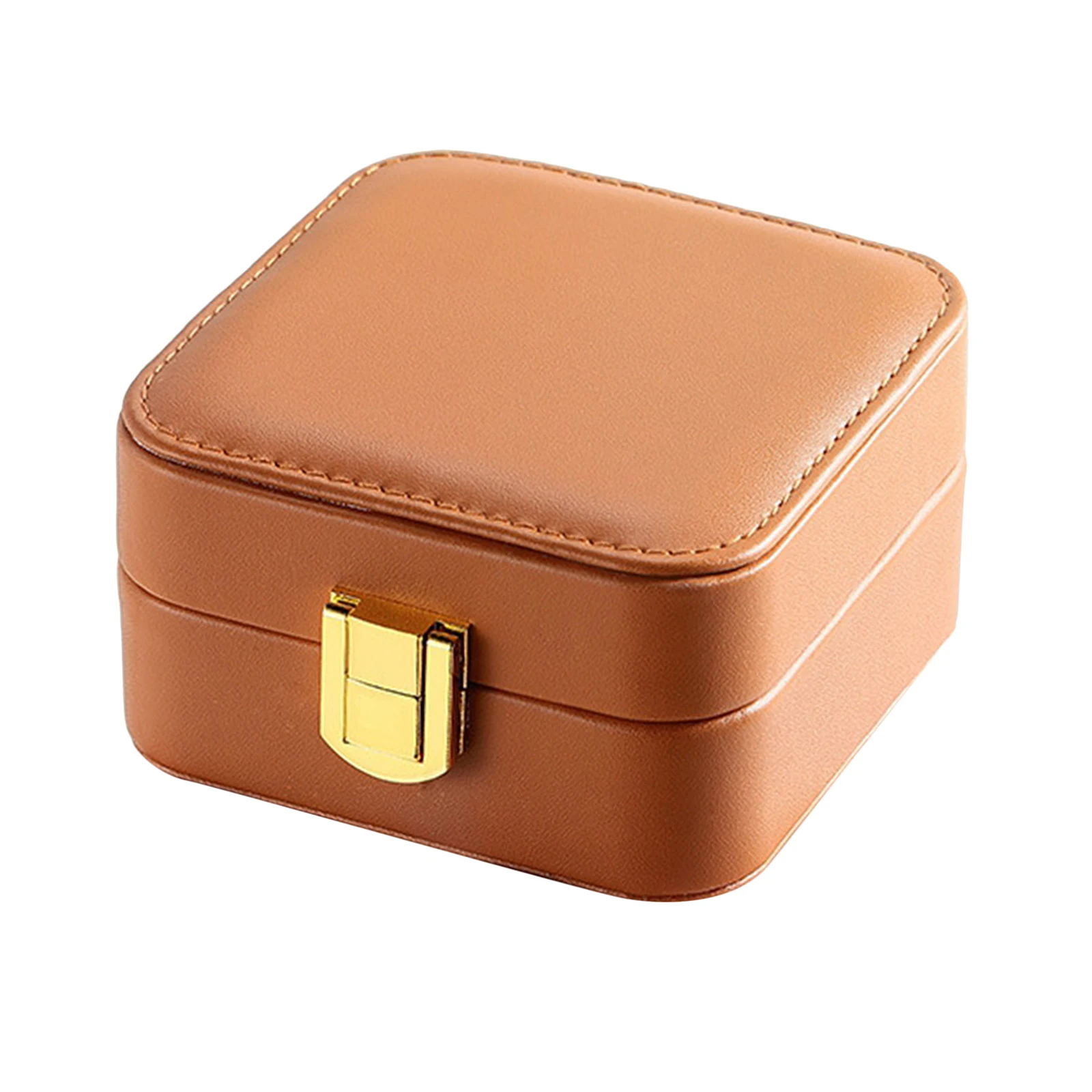 

Portable Jewelry Box Organizer PU Leather Jewellery Ornaments Travel Storage