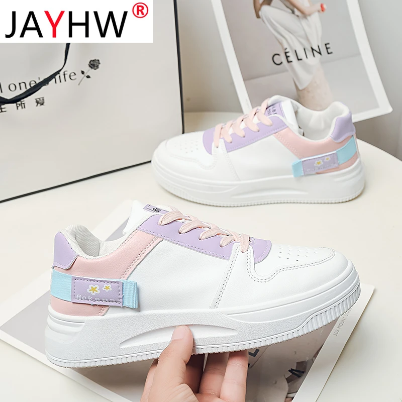 

Кроссовки JAYHW женские на платформе, Вулканизированная подошва, Низкий вырез, модная повседневная спортивная обувь, Ins