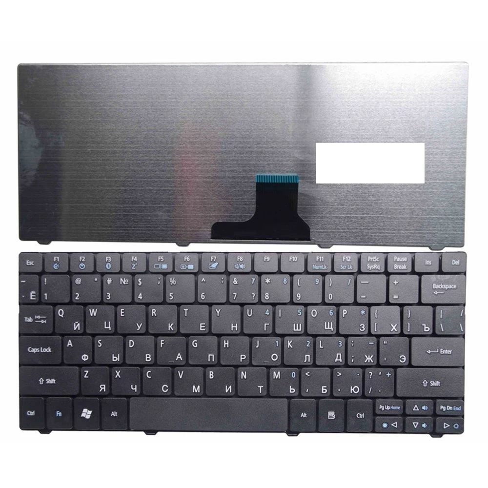 RU для acer для Aspire One ZA3 ZA5 ZA8 MS2298 MS2297 MS2296 751 751H ZA3 752 753 722 721 1410 1810T ноутбук клавиатура на русском
