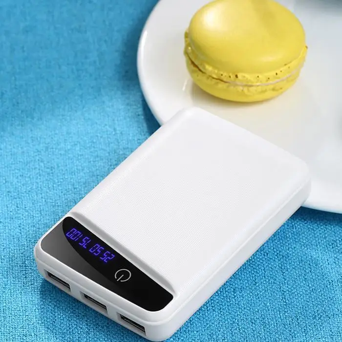 3 USB mi ni power Bank мобильный телефон 10000 мАч портативное зарядное устройство Внешняя батарея power bank Poverbank для samsung iPhone X Xiaomi mi