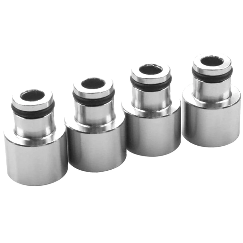 

4 шт., шляпа топливной форсунки, модифицированная топливная форсунка, адаптер форсунки автозапчастей, специальный адаптер топливной форсунки, топливная форсунка