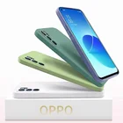Восемь карамельных цветов чехлов для телефонов oppo realme 8 pro A59 72 83 94 reno 5 pro F11 pro F11 простая Защитная крышка из ТПУ для объектива камеры