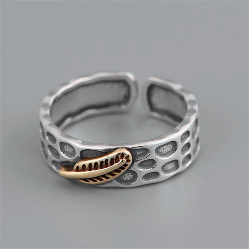 Factory Direct Sale Cheap Price Golden Goth Ring Plant Forest Leaf Rings Punk Rock Anillos Woman 2019 | Украшения и аксессуары