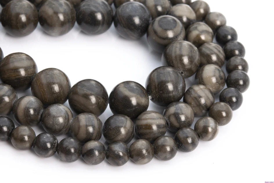 Ожерелье из настоящего природного Кофе коричневый вихревой Джаспер свободные