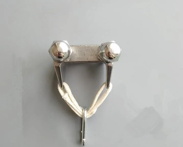 Тренировочный мужской пенис из нержавеющей стали эргономичный дизайн