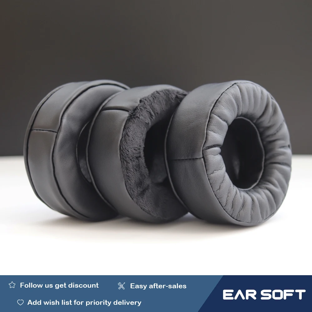 Enlarge Earsoft Replacement Ear Pads Cushions for Sony MDR-RF800R Headphones Earphones Earmuff Case Sleeve Accessories