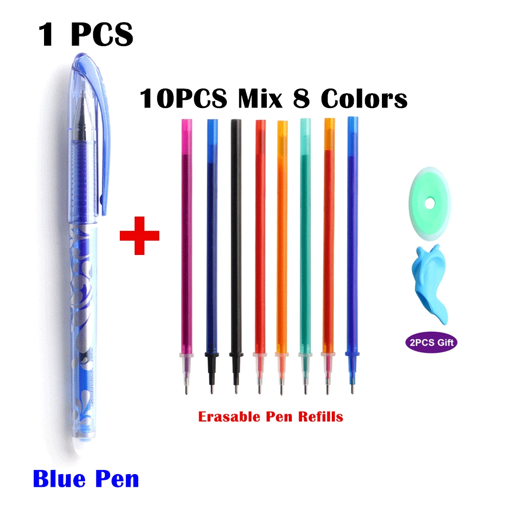 Ручка гелевая со стираемыми чернилами 0 5 мм 11 шт./лот | Канцтовары для офиса и дома