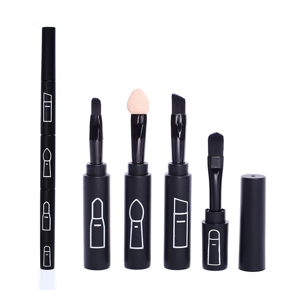 4 в 1 Кисть для макияжа четыре кисти креативная суперпозиционная Косметическая