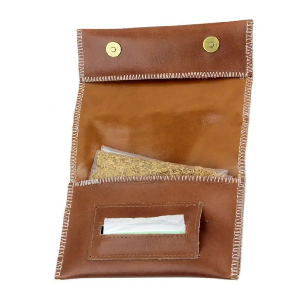 1 шт. из искусственной кожи мешочек для табака Портативный сигарета трубка в