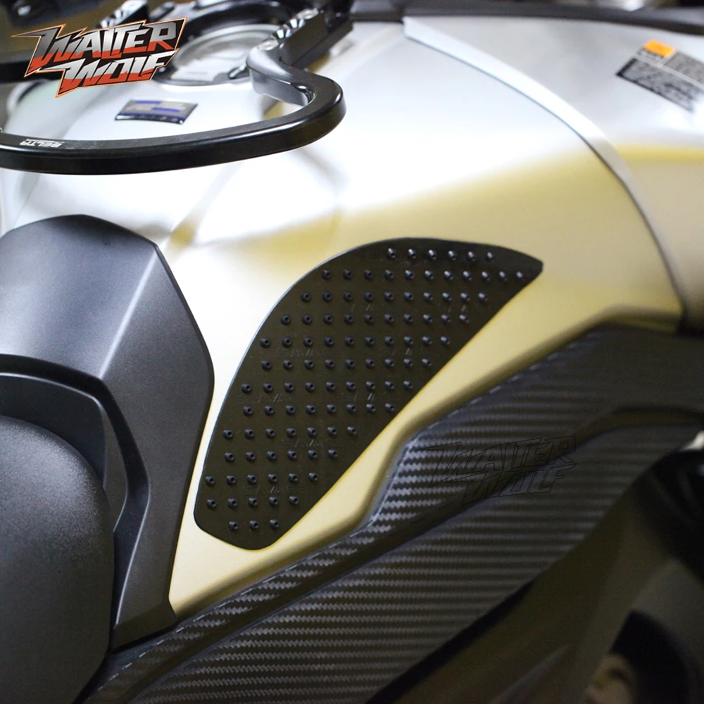 Танк Тяговые колодки для KAWASAKI Z1000 SX NINJA ER6N ZX6R YAMAHA MT-09 BMW F800 GS мотоциклетные боковые