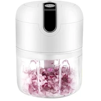 garlic chopper electric food chopper portable and usb rechargeable mini chopper for oniongarlicnutmeat
