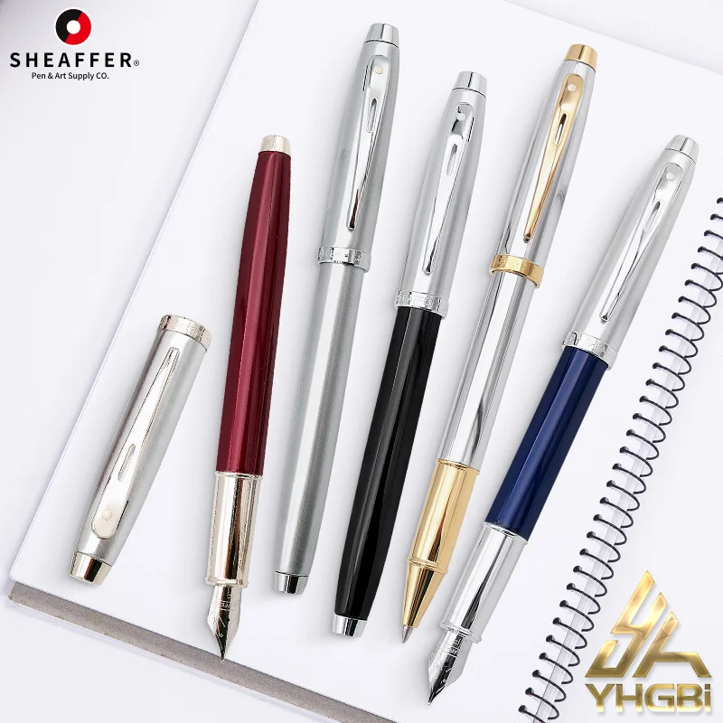 Ручка перьевая SHEAFFER 100 с тонким металлическим латунным наконечником