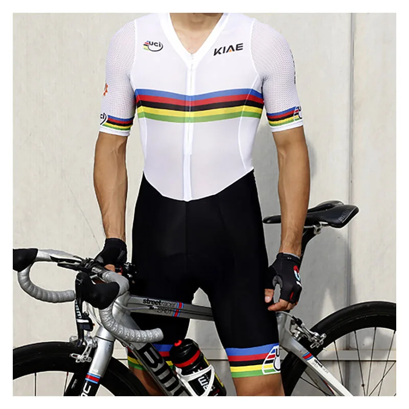 Комбинезон для мужчин KIAE 2022 для велосипедных тренировок с короткими рукавами, комплект майки и комбинезона для триатлона, майка майлота Ciclismo, велосипедная одежда, футболки на велосипед.