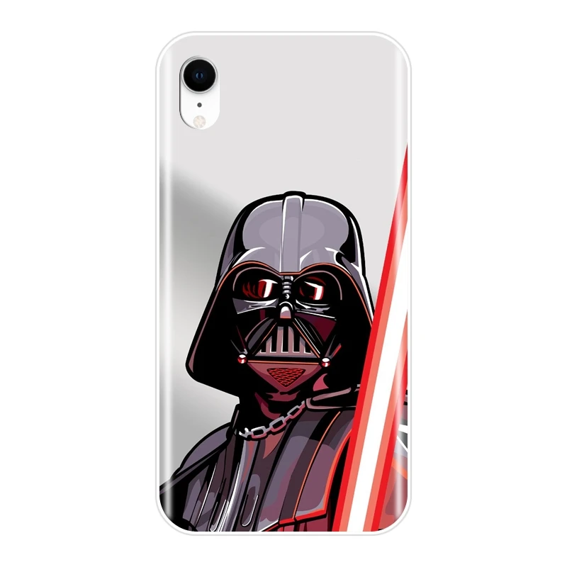 Звездные войны Дарт Вейдер телефонные чехлы для iPhone X XR XS MAX 8 7 6 S чехол силиконовый